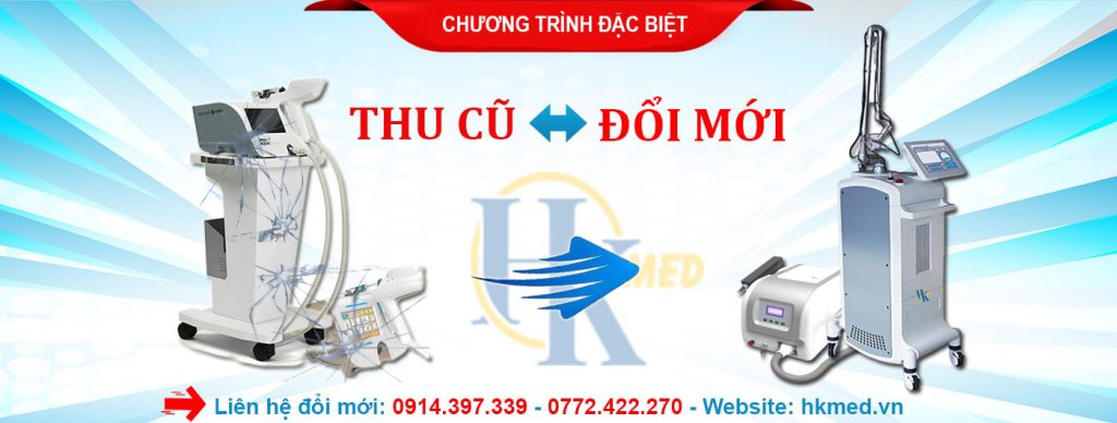Chương trình đổi máy thẩm mỹ spa cũ lấy máy mới